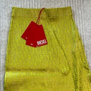 Diesel Neon Green Skirt